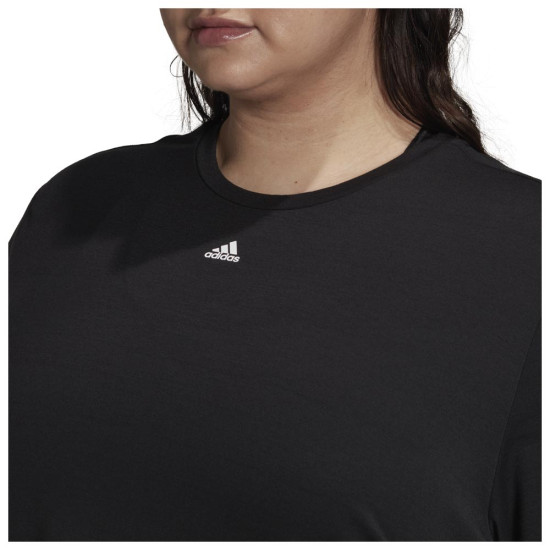 Adidas Γυναικεία κοντομάνικη μπλούζα Train Icons 3-Stripes Adidas Γυναικεία κοντομάνικη μπλούζα Train Icons 3-Stripes